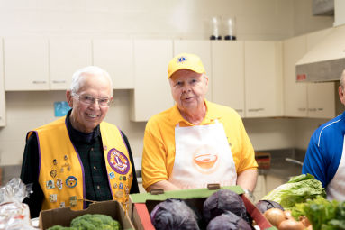 We feed people in need.